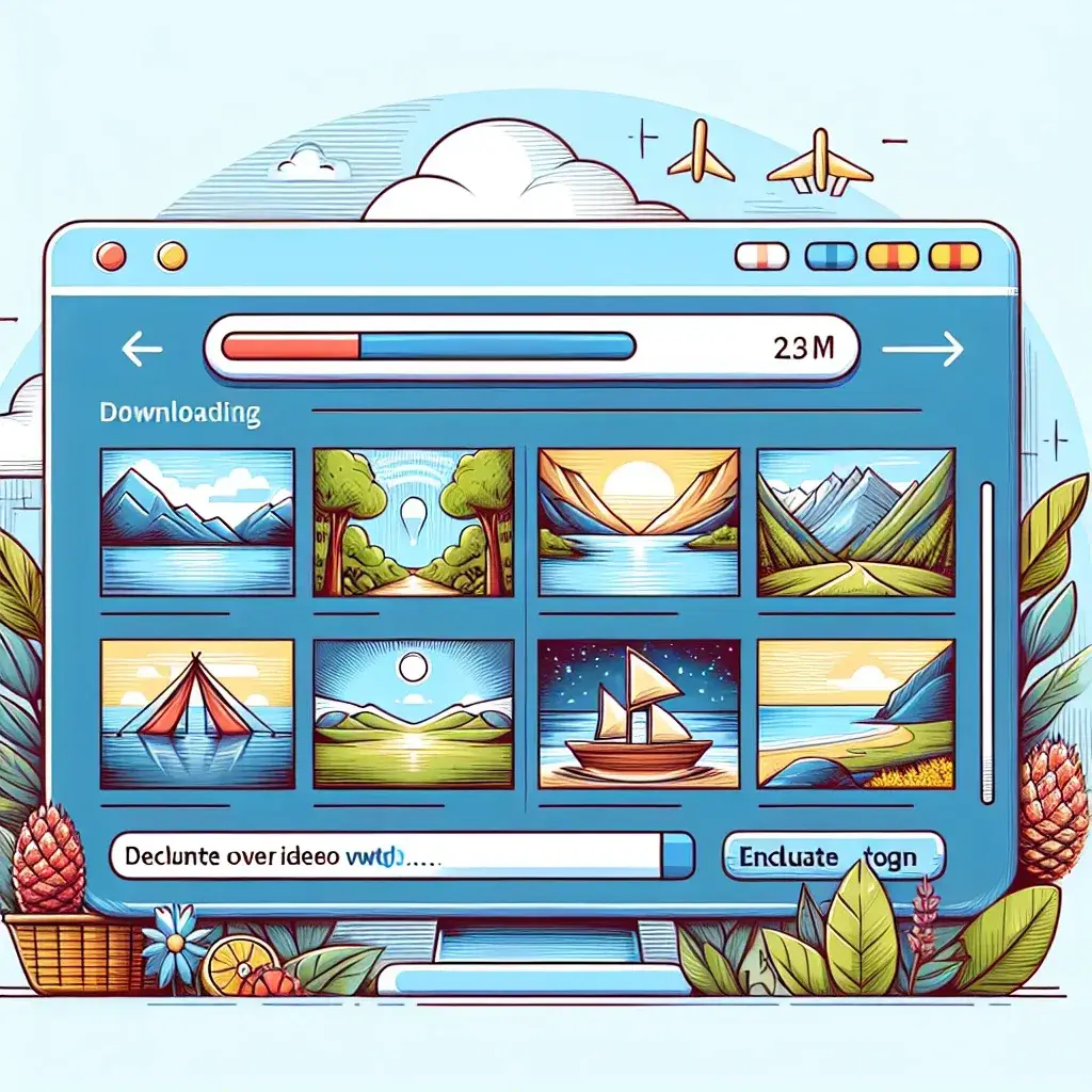 "Person downloading YouTube videos on a laptop, showcasing step-by-step process from the article 'Download YouTube Videos: A Comprehensive Guide'."